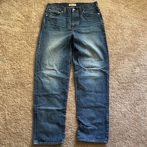 Madewell Low Slung Straight Size 28T